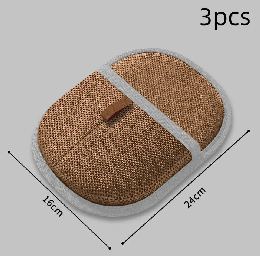 Pet Hair Remover Glove Deshedding Brush for Dogs & Cats