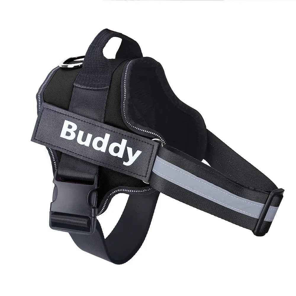 Personalized No-Pull Dog Harness Adjustable Reflective Vest