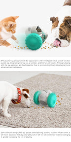 Interactive Slow Feeder Toy Car for Dogs & Cats – Treat Dispenser