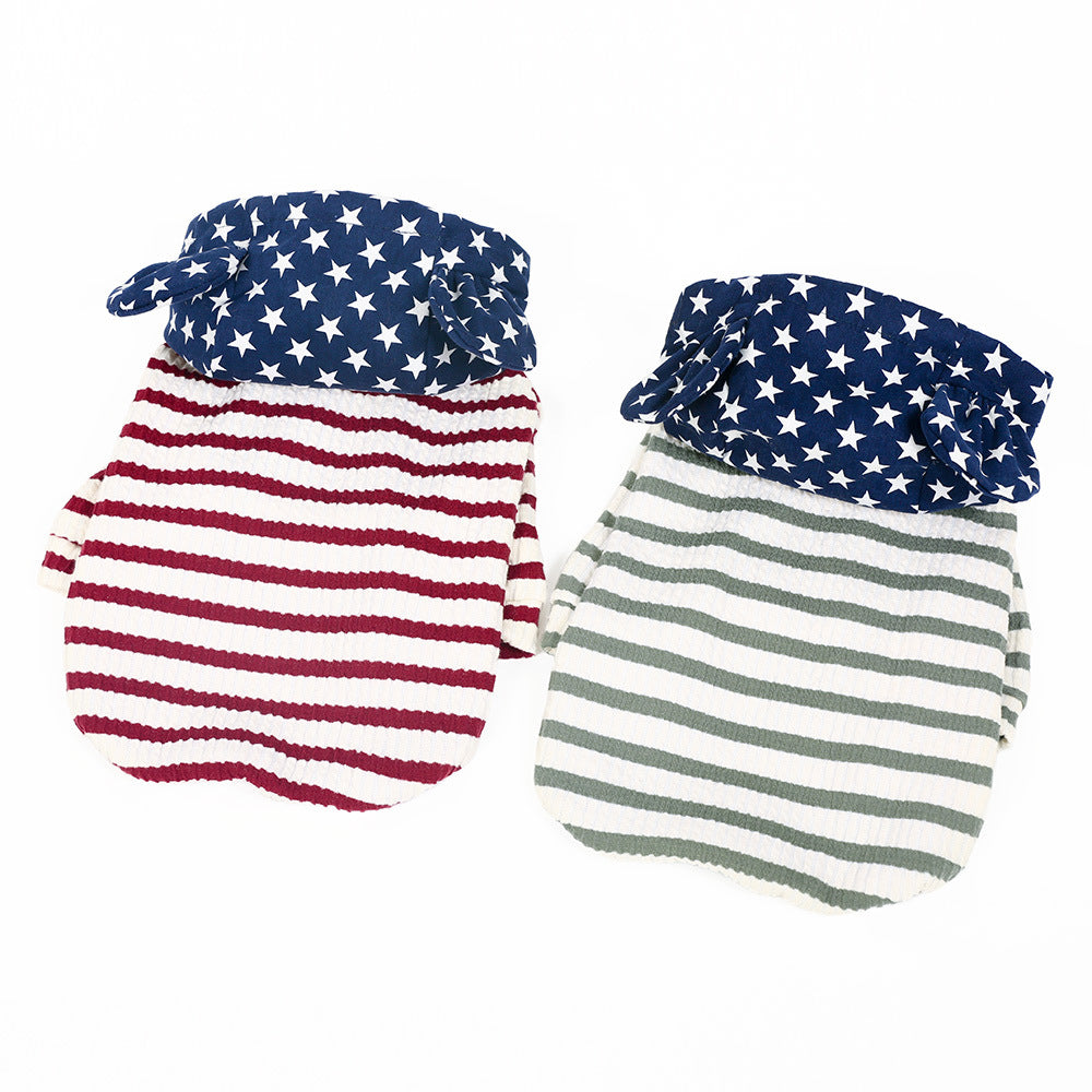 Small dog two-legged cat costume