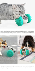 Interactive Slow Feeder Toy Car for Dogs & Cats – Treat Dispenser