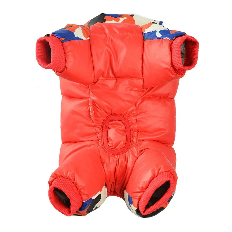 Cappotto Invernale per Cani Super Caldo Giacca Imbottita in Cotone Spesso Impermeabile Abbigliamento per Cani di Piccola Taglia Cuccioli