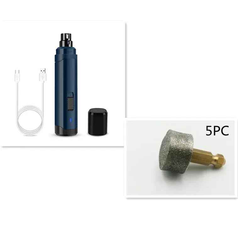 Electric Pet Nail Grinder & Clipper for Dogs & Cats