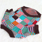 Fashion Pet Dog Beggar Outfit Contrast Sweater