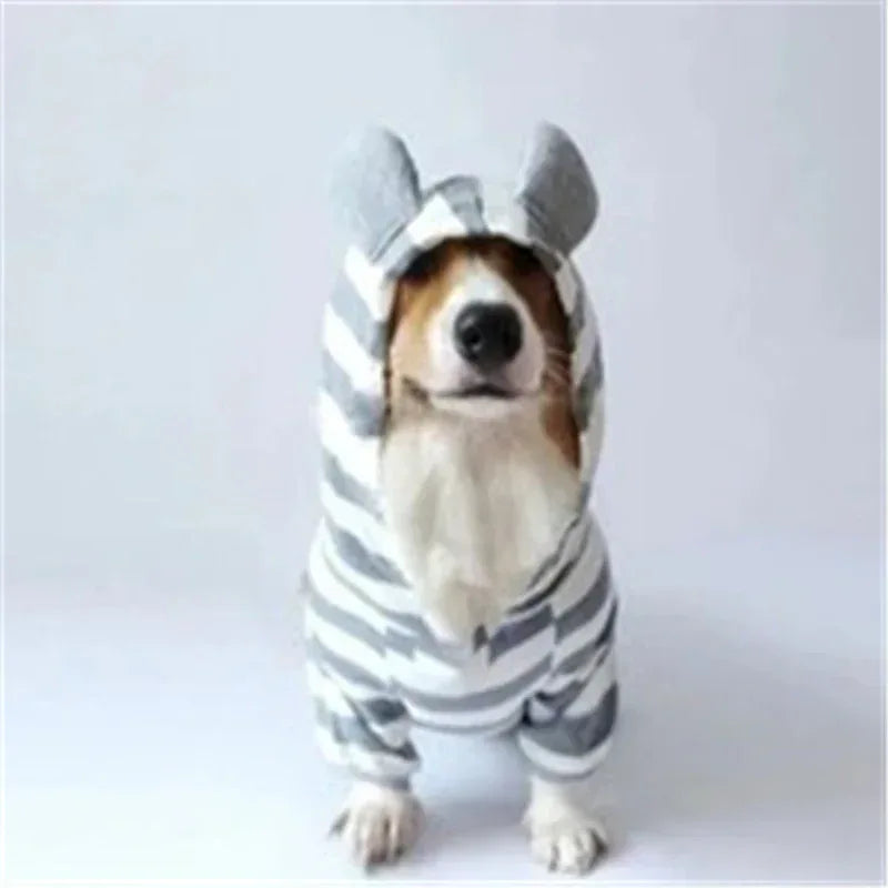 Maglione a righe per animali domestici