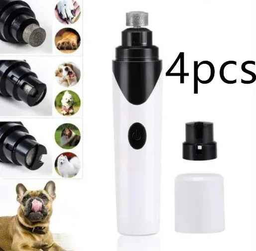 Electric Pet Nail Grinder & Clipper for Dogs & Cats