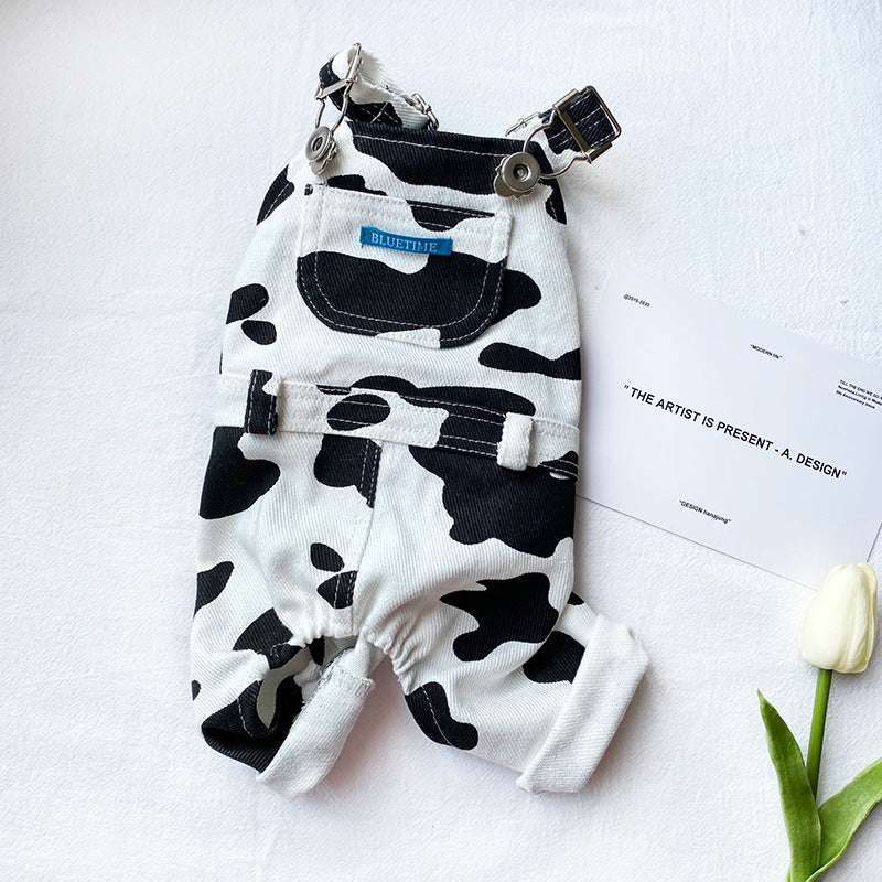 Pet Cow Lovers' Teddy Bear Suspenders