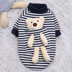 Cat Dog Pet Clothes for Small Dog Cute Sweater Spring Cat Cute Teddy Bear