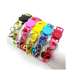 Printed Cat Collar with Bell Adjustable Safety Breakaway Strap