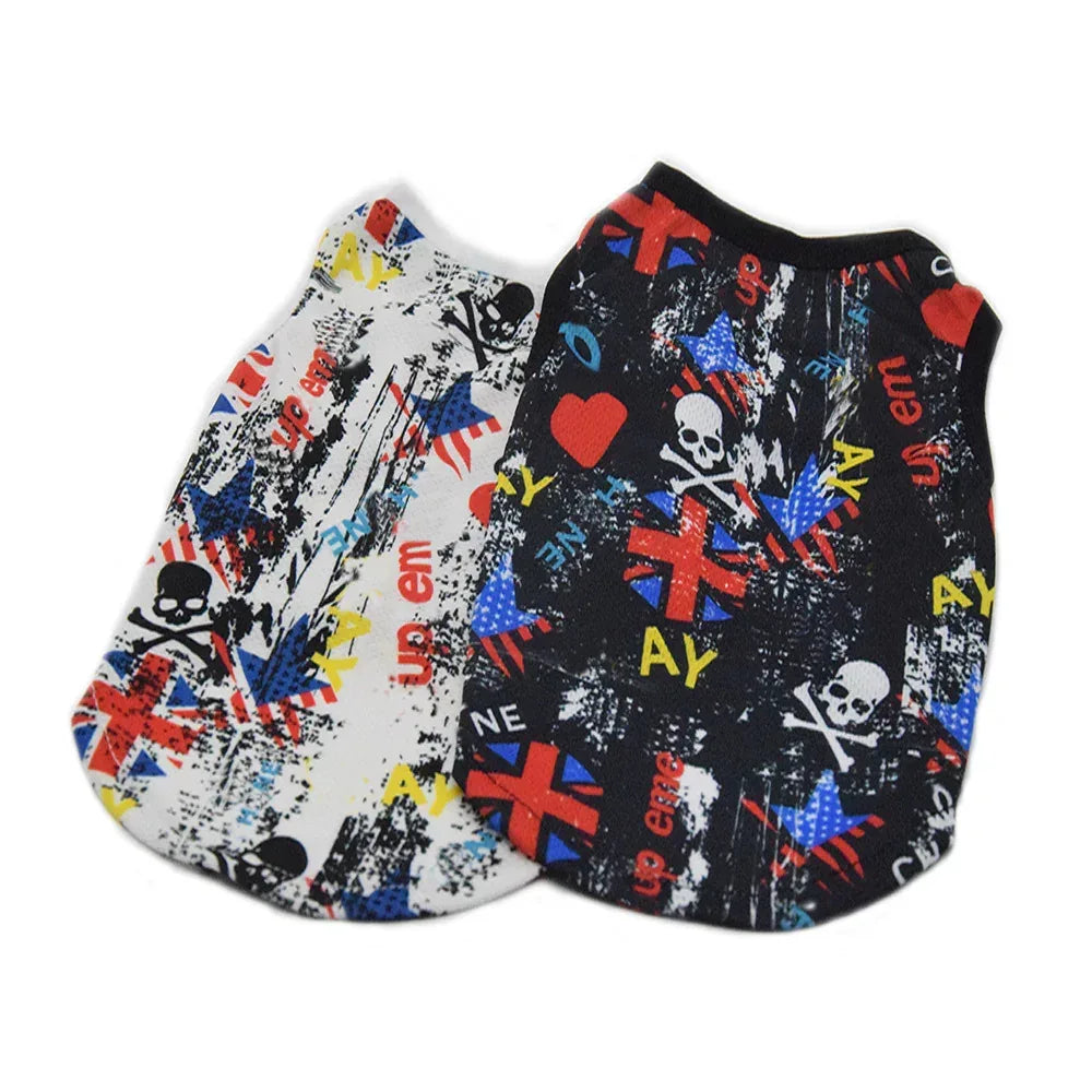 Abbigliamento Trendy Punk per Cani da Strada