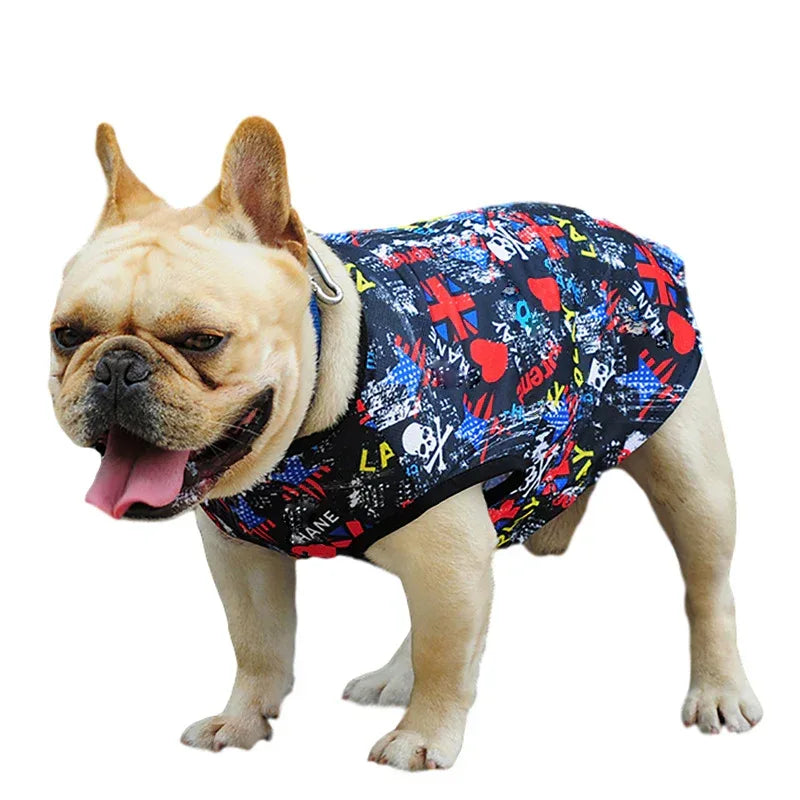 Abbigliamento Trendy Punk per Cani da Strada