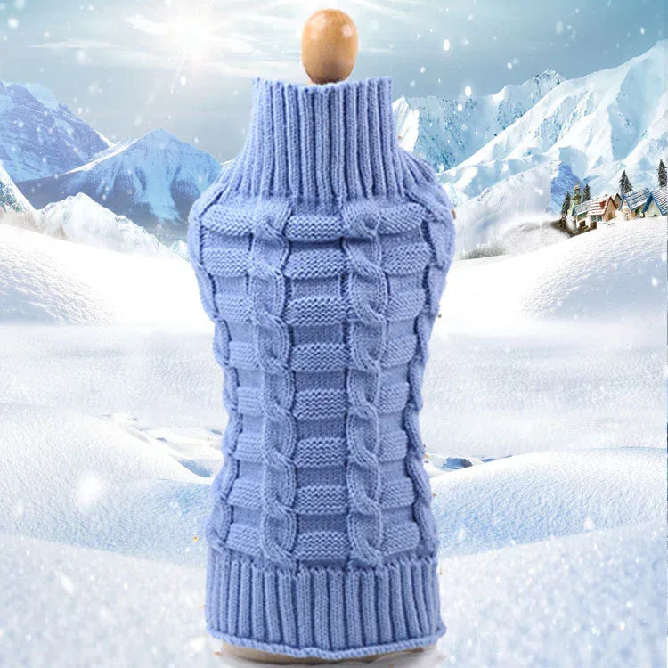 Áo Len Dây Xoắn Cashmere Cho Thú Cưng, Quần Áo Chó, Sản Phẩm Thú Cưng