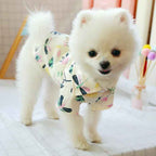 Small dog than the bear pomei thin summer cute shirt