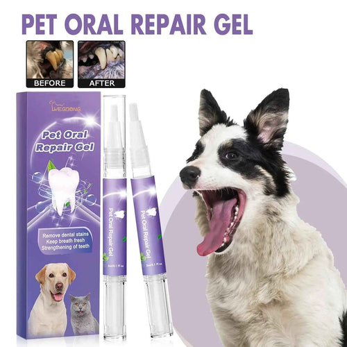 Pet Oral Care Gel Teeth Cleaner for Dogs & Cats