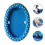 Piscina Inflable para Perros Hamaca Flotante Cama para Mascotas Anillo de Natación Primavera Verano