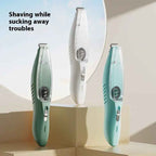 Pet Grooming Clipper with Vacuum Low Noise Hair Trimmer
