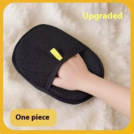 Pet Hair Remover Glove Deshedding Brush for Dogs & Cats