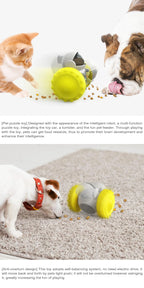 Interactive Slow Feeder Toy Car for Dogs & Cats – Treat Dispenser