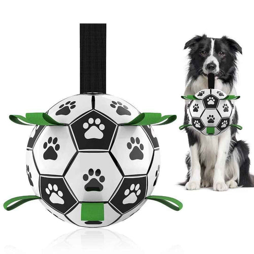 Interactive Dog Soccer Ball Toy for Large & Active Dogs