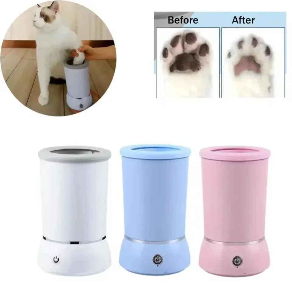 Automatic Pet Paw Cleaner Electric Foot Washing Cup