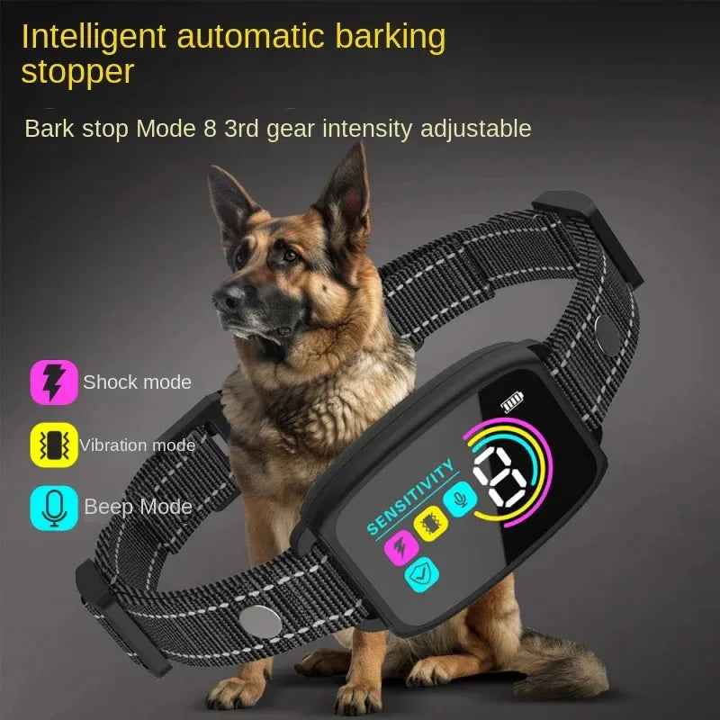 Smart Anti-Barking Dog Collar Rechargeable Waterproof Bark Stopper