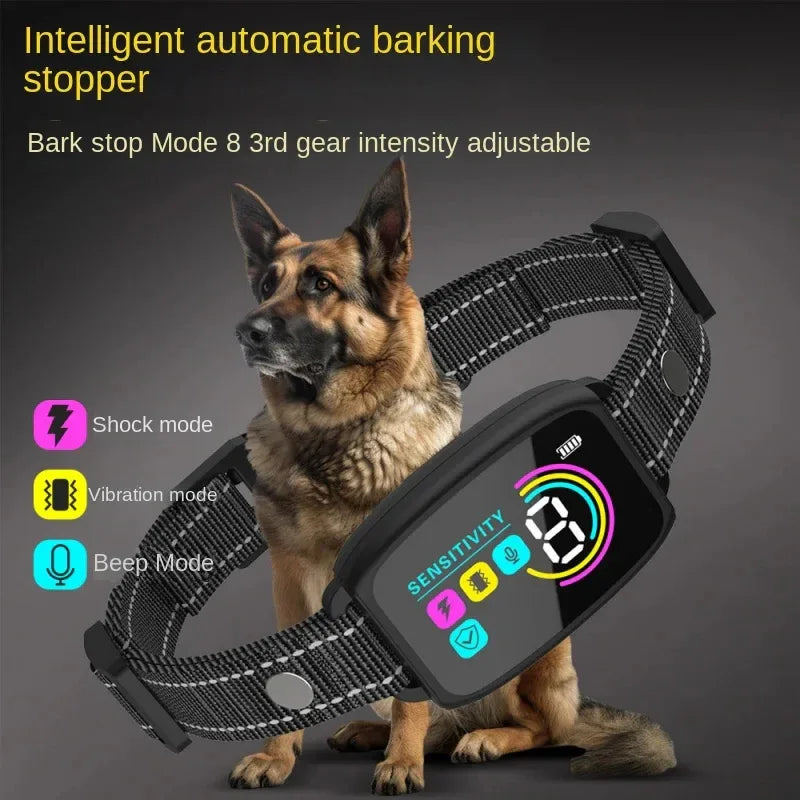 Smart Anti-Barking Dog Collar Rechargeable Waterproof Bark Stopper