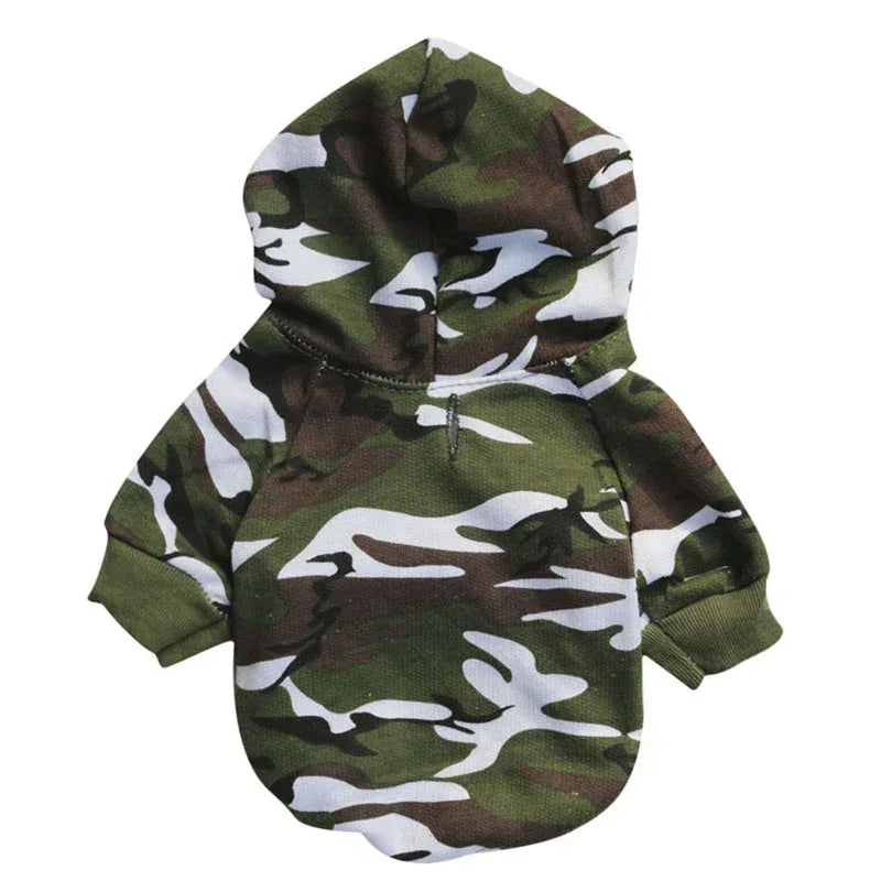 Pull de sécurité en polaire pour animaux avec capuche Automne et hiver