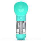 Pet Water Bottle Feeder Bowl Garbage Bag Storage Portable Pet Outdoor Travel 3 In 1 Dog Water Bottle