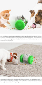 Interactive Slow Feeder Toy Car for Dogs & Cats – Treat Dispenser