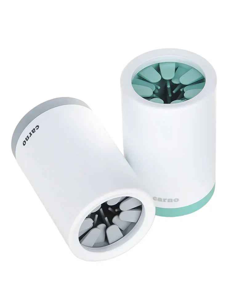 Portable Dog Paw Cleaner Cup with Soft Silicone Brush