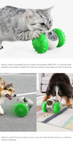 Interactive Slow Feeder Toy Car for Dogs & Cats – Treat Dispenser
