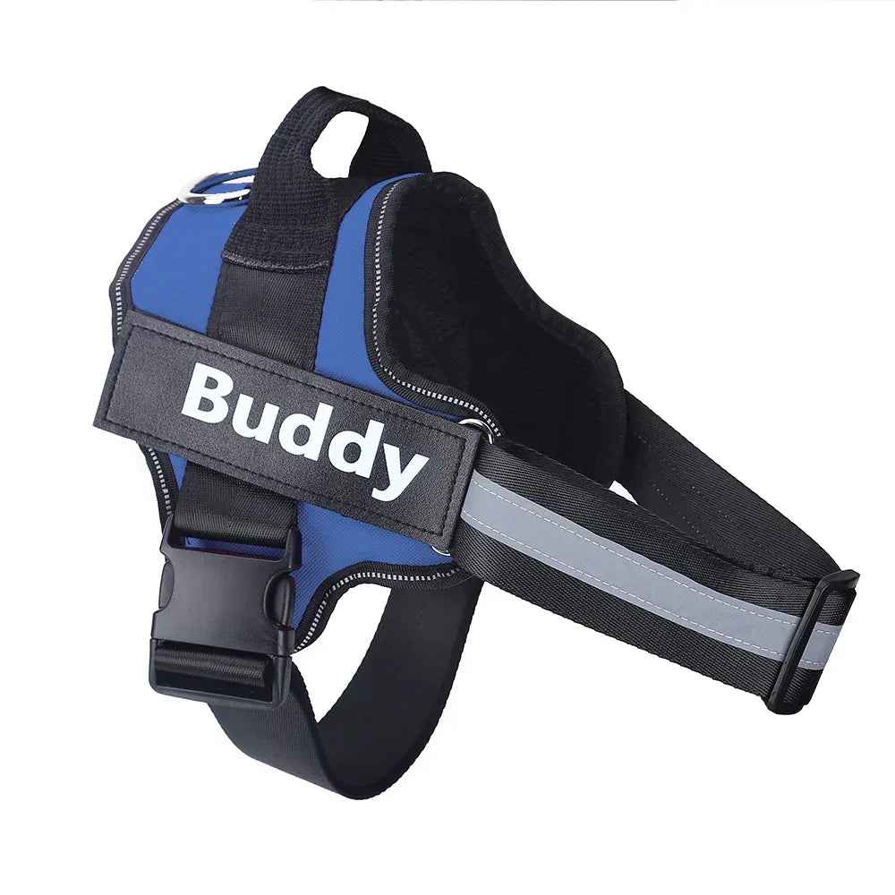 Personalized No-Pull Dog Harness Adjustable Reflective Vest