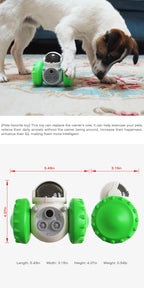 Interactive Slow Feeder Toy Car for Dogs & Cats – Treat Dispenser
