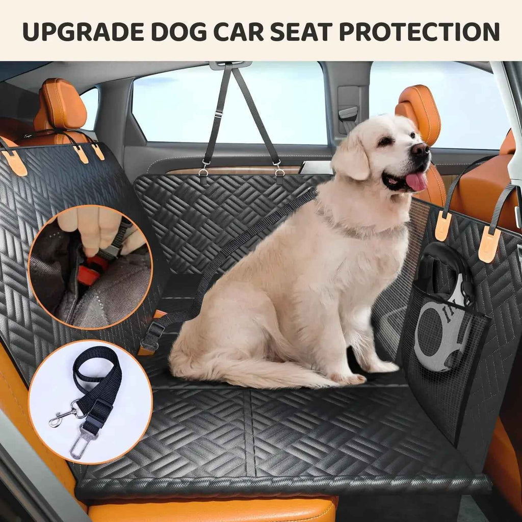 Waterproof Dog Car Seat Bed Durable Pet Travel Cushion