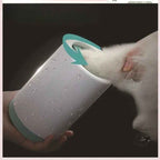 Portable Dog Paw Cleaner Cup with Soft Silicone Brush
