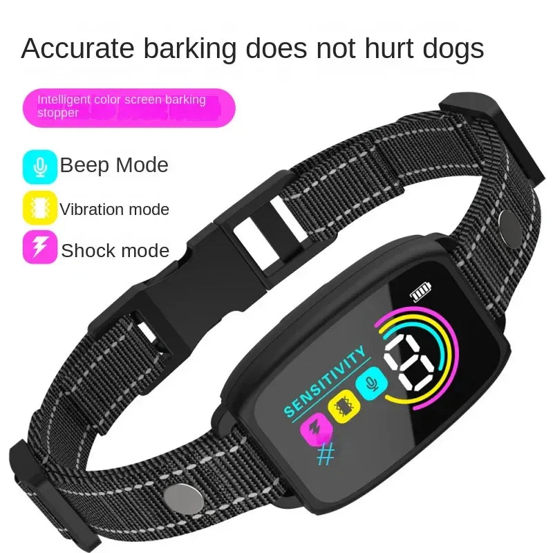 Smart Anti-Barking Dog Collar Rechargeable Waterproof Bark Stopper