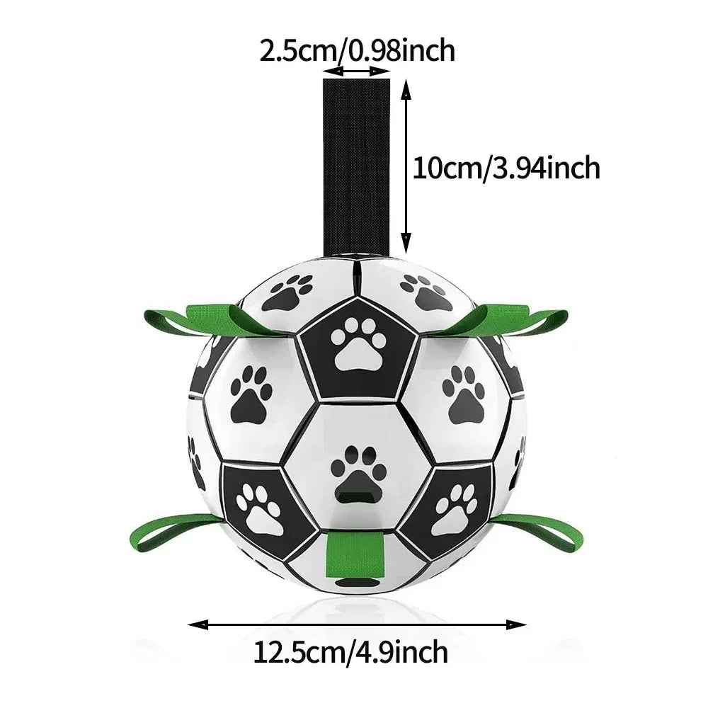 Interactive Dog Soccer Ball Toy for Large & Active Dogs