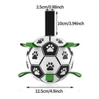 Interactive Dog Soccer Ball Toy for Large & Active Dogs