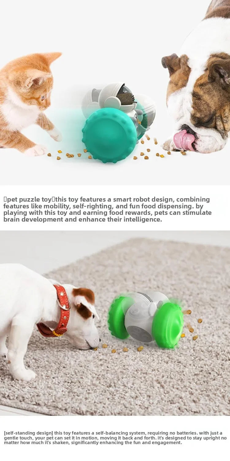 Interactive Slow Feeder Toy Car for Dogs & Cats – Treat Dispenser