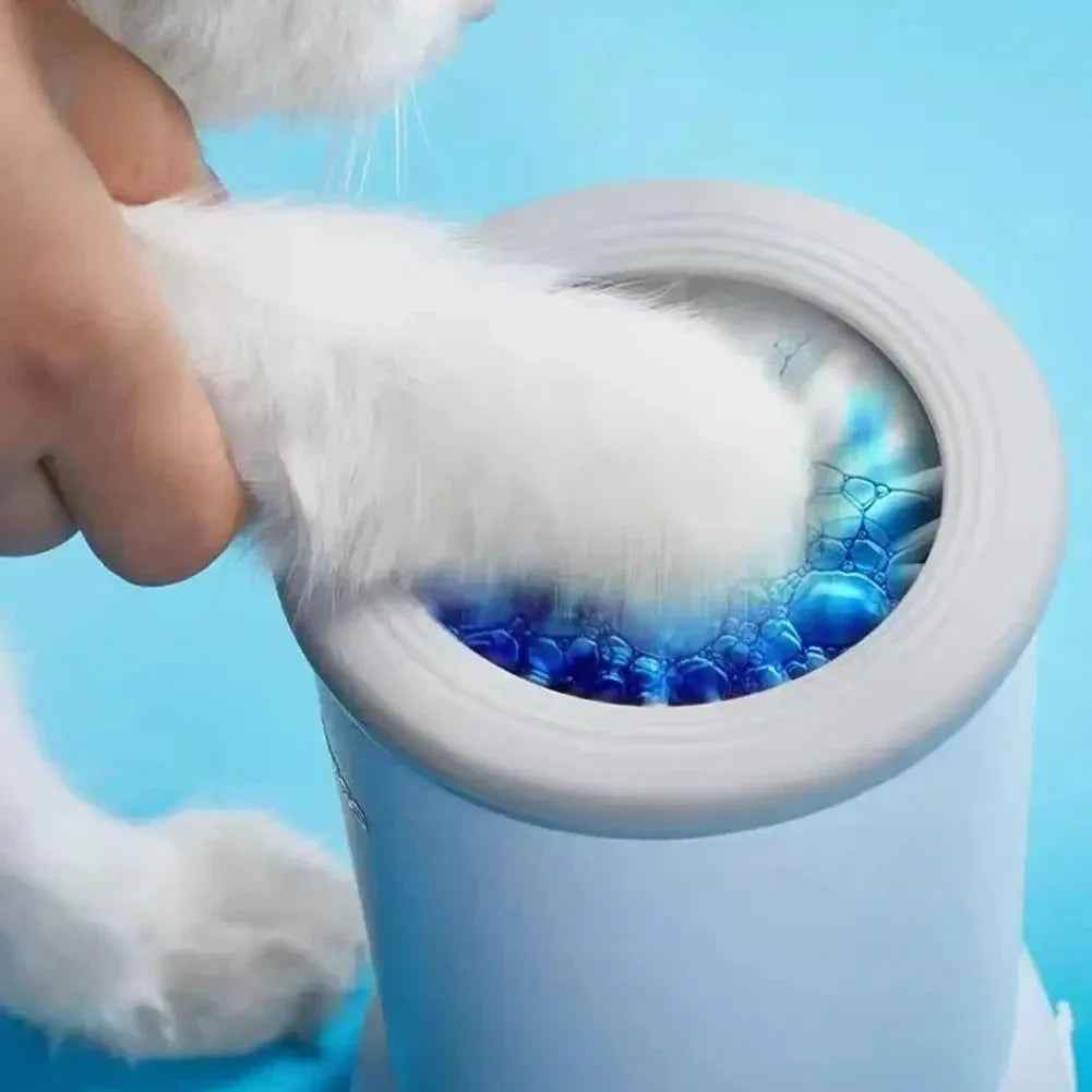 Cốc rửa chân tự động điện cho thú cưng