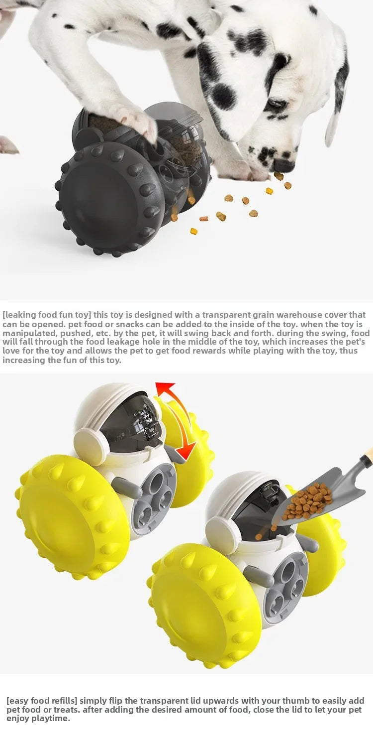 Interactive Slow Feeder Toy Car for Dogs & Cats – Treat Dispenser
