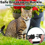 Reflective Waterproof AirTag Cat Collar with Holder Case