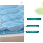 Cooling Pet Mat for Dogs & Cats – Summer Ice Silk Sleeping Pad