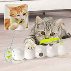 Teasing Cat Toy Automatic Pes Toy With Tail Motion Activated Kitten Toy Rechargeable Smart Interactive Cat Toy Pet Products