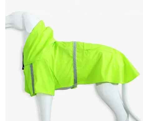 Waterproof Reflective Dog Raincoat Lightweight Pet Rain Cape