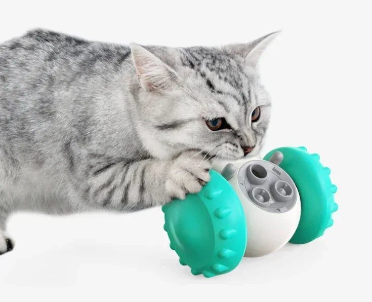 猫と犬のおもちゃ スローフード インタラクティブ バランスカー 多機能 楽しい 発達促進 スマートペット給餌 犬用おもちゃカー ペット用品