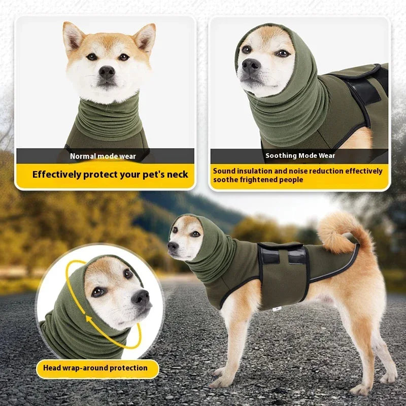 Abbigliamento Calmante per Cani Antistress Giacca Anti-ansia