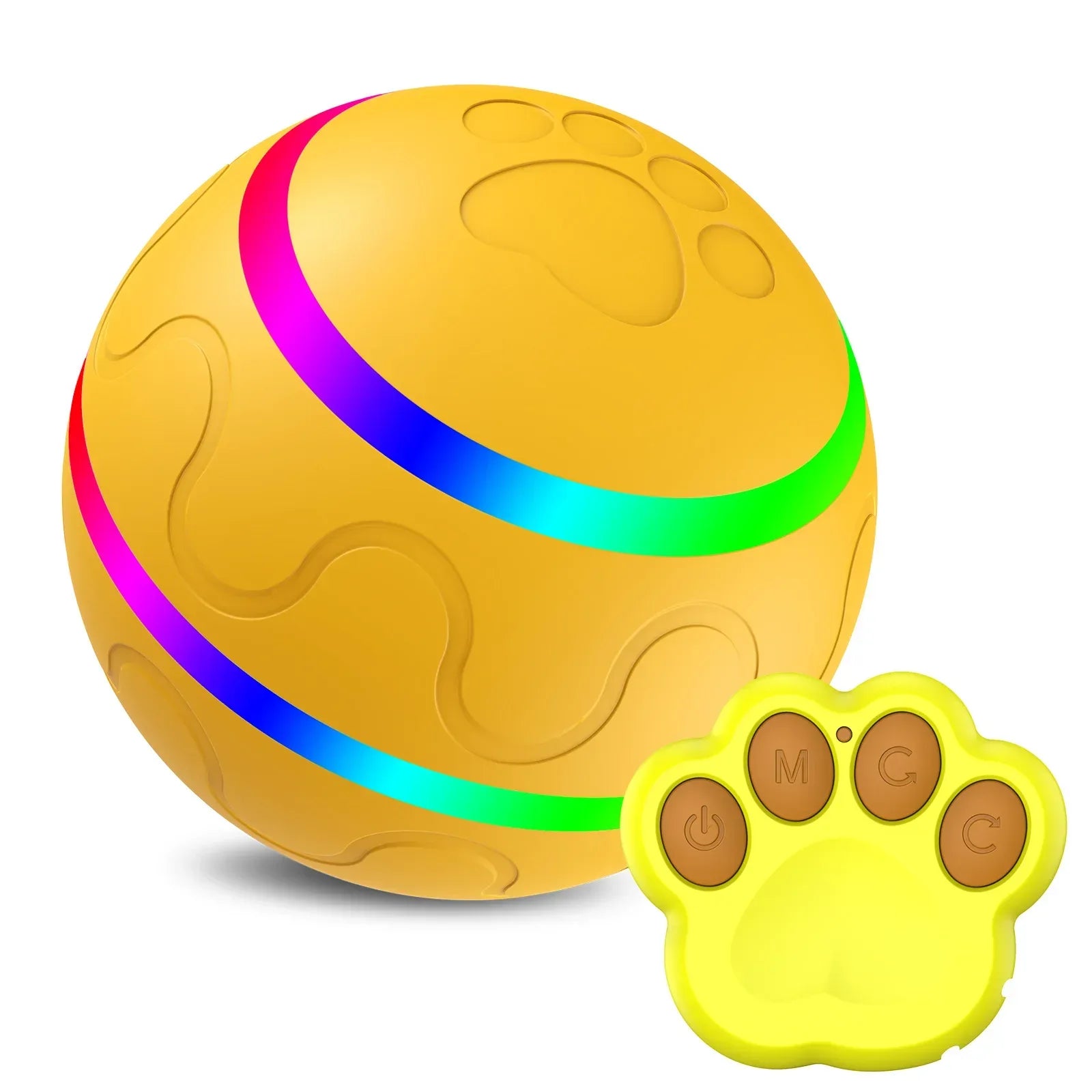 ของเล่นลูกบอลแมว Pet New Cat Wicked Ball ของเล่นแมวอัจฉริยะ ลูกบอล USB ลูกบอลหมุนอัตโนมัติ