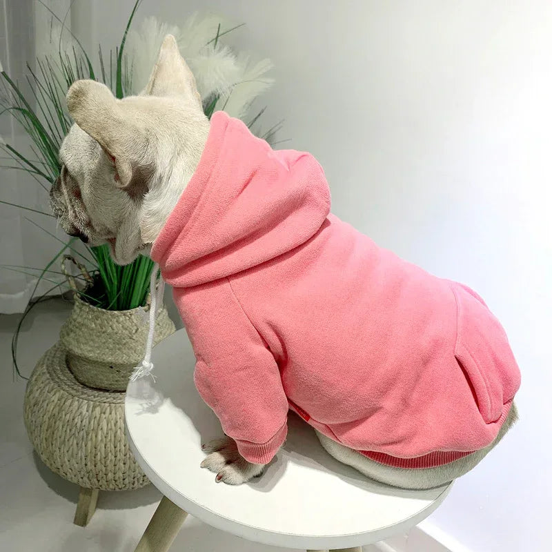 Animal de compagnie avec sweat à capuche en polaire