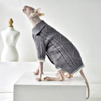 Four Seasons Warm Cardigan Hairless Cat Clothes Sweater